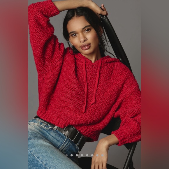 Anthropologie Sweaters - NWT Anthropologie Pilcro Sailcloth Hooded Sweater